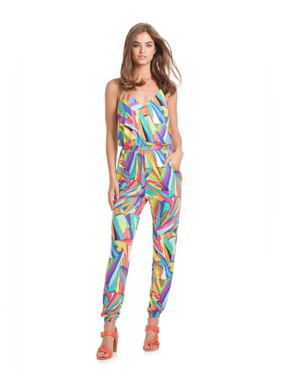Trina Turk Viva La Vida Jumpsuit Coverup Women’s size XSmall